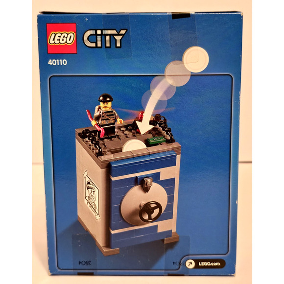 COIN BANK Lego CITY Set #40110 NEW Factory Sealed RETIRED Unopened - Picture 2 of 12